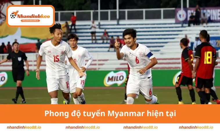 Phong độ tuyển Myanmar hiện tại